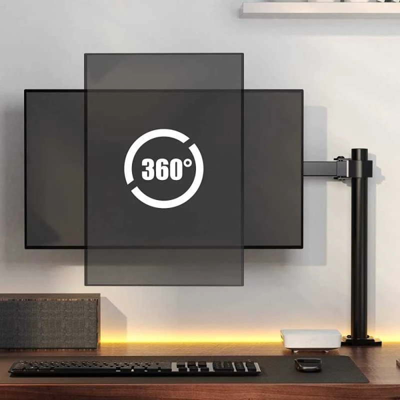 Techly Laikiklis biurkowy na monitorius 13" - 27" (503BK2 )