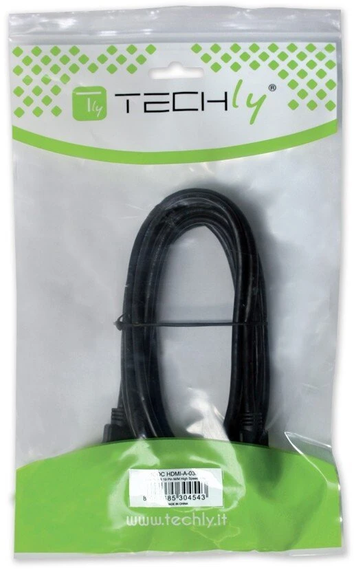 Techly ICOC-HDMI-4-EXT075 HDMI kabelis 7,5 m A tipas (standartinis) Juoda