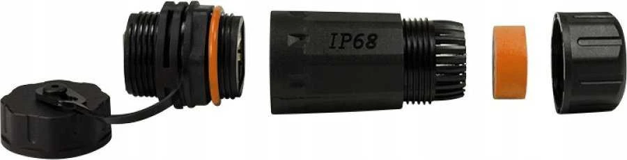 Techly IWP-MD C6A-IPGLT Lyties keitiklis / RJ45 kabeliai juodi