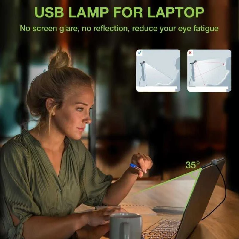„Techly Touch“ LED lempa, 5 W, skirta „Monitorius“ kompiuteriui, su USB reguliuojamu šviesos srautu, pritemdoma