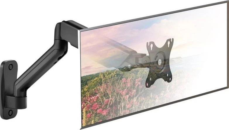 Techly Laikiklis sieninis laikiklis televizoriui 17-32'' LED/LCD 9kg sukamasis spyruoklė