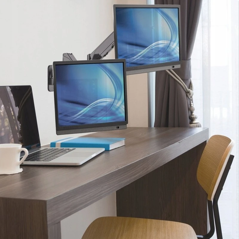 Techly Sieninis laikiklis 2 monitoriams 13'' - 32'' 6290 (TLY_623899)