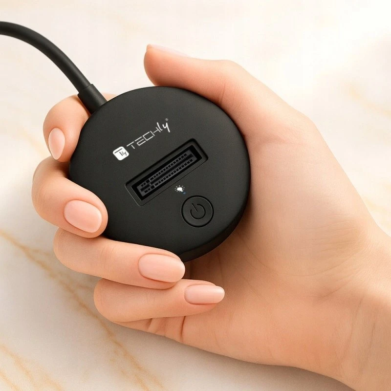 Techly M.2 SATA/NVME SSD diskų doko stotelė su USB-C sąsaja