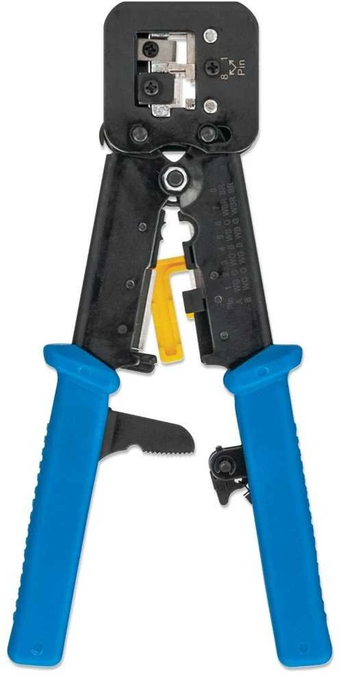 Techly Modulinės perėjimo kištukų RJ45/RJ12/RJ1 presavimo žnyplės