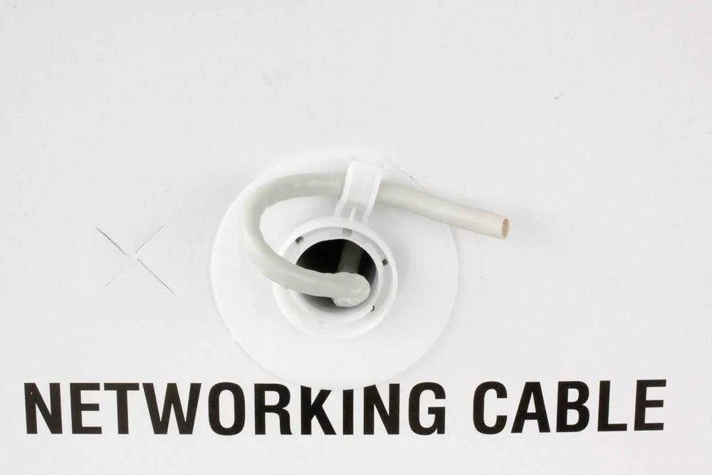 TECHLY 305540 TechlyPro UTP Cat6 masinis kabelis 4x2 kietas 100 varinis 305m dėžė pilka