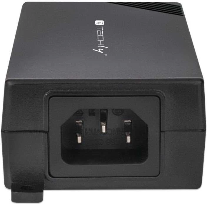„Techly PoE+“ gigabito maitinimo šaltinis, 1x RJ45 30W 802.3af/at
