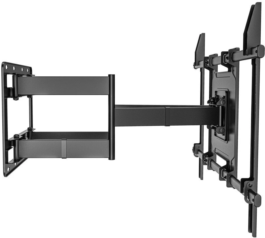 „Techly“ televizoriaus sieninis laikiklis 65–110 colių LED/LCD televizoriams, 120 kg, pasukamas, pakreipiamas