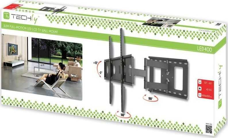 Techly Laikiklis ścienny ICA-PLB-148L 32'' - 65''