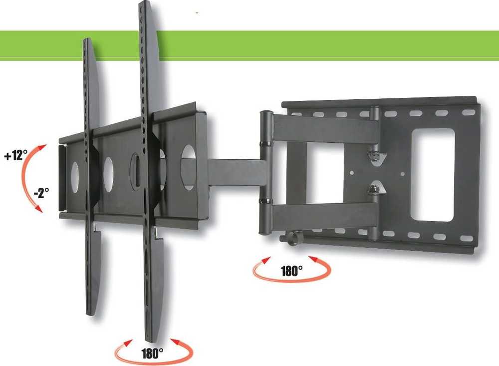 Techly Laikiklis ścienny ICA-PLB-148L 32'' - 65''