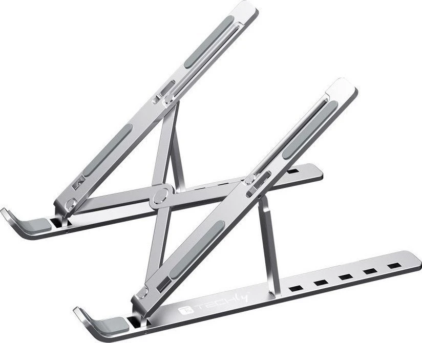 TECHLY Foldable Aluminum Stand for Notebook Planšetė and Išmanusis telefonas from 10inch to 16inch