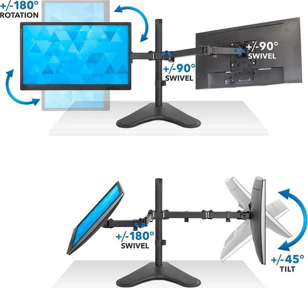 Laikiklis „Techly Stojak“ biuras ir monitorius 13'' - 32'' (ICA-LCD 2524)