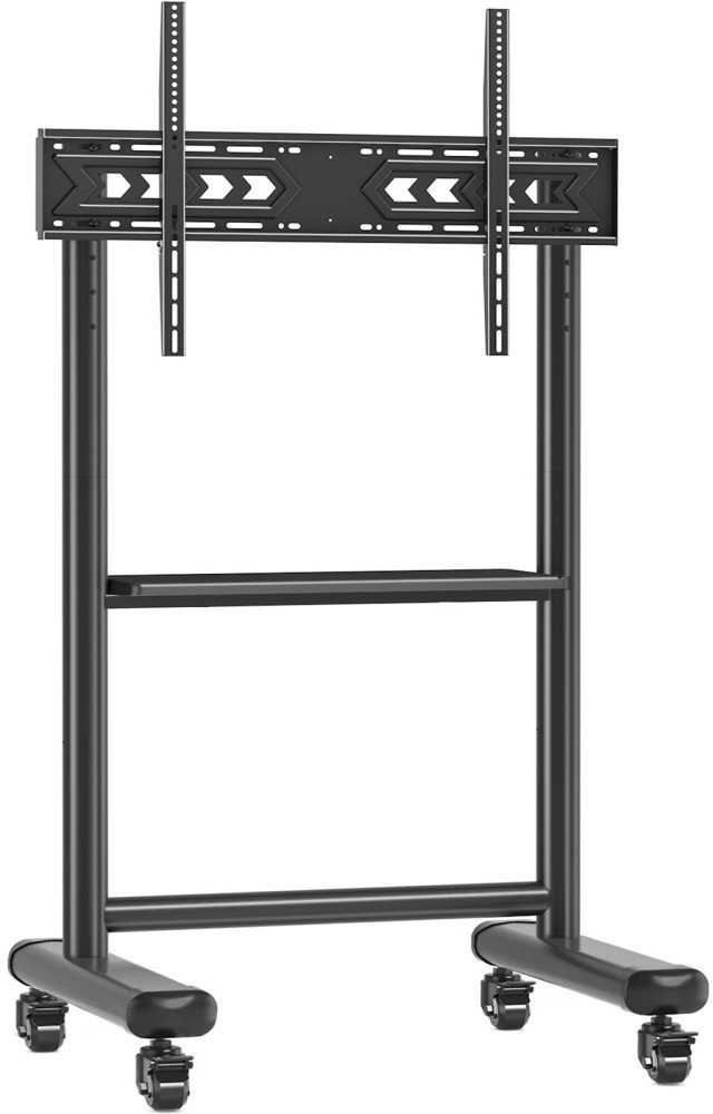 Laikiklis Techly Mobilus televizoriaus stovas 60-86 colių 68kg su AV lentyna (ICA-TR533BK)