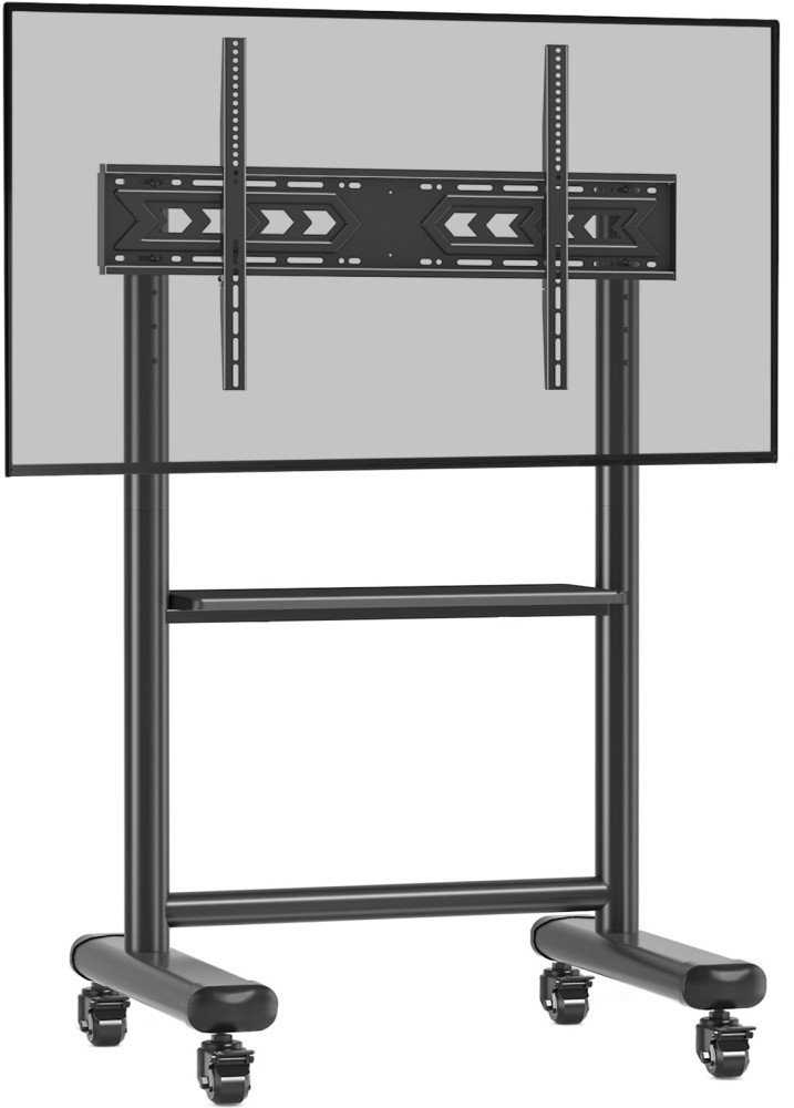 Laikiklis Techly Mobilus televizoriaus stovas 60-86 colių 68kg su AV lentyna (ICA-TR533BK)