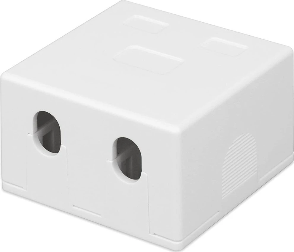 „Techly 366310“ laikiklis, skirtas 2 „Keystone“ RJ45 arba RJ11/12 moduliams