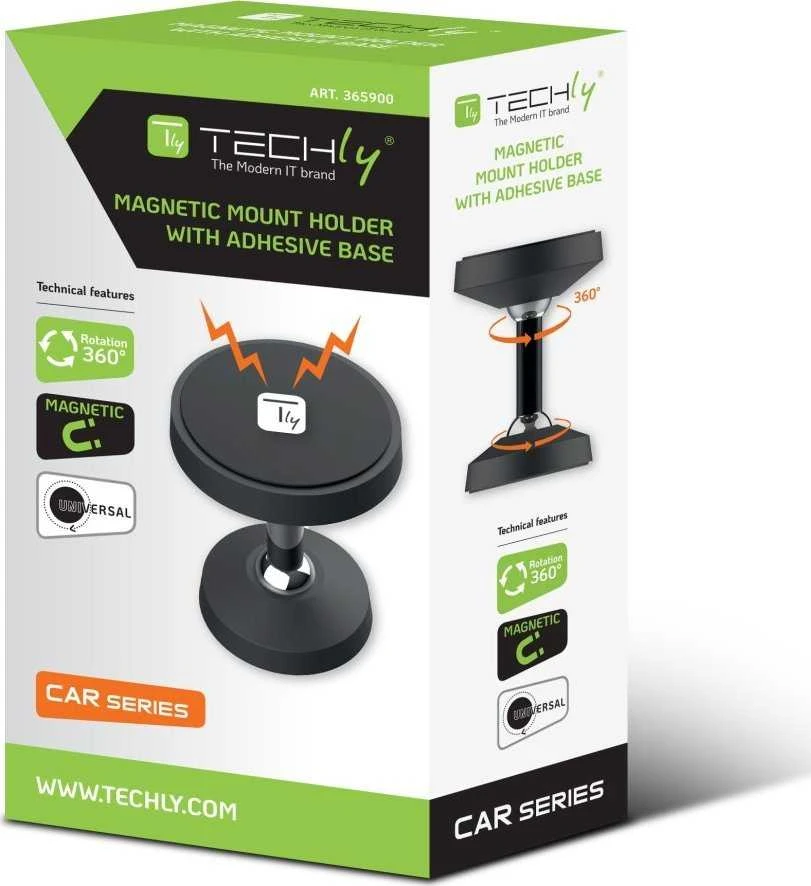 Techly Techly Autohalterung mit magnetischem Halter