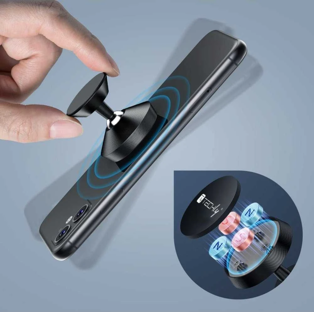 Techly Techly Autohalterung mit magnetischem Halter