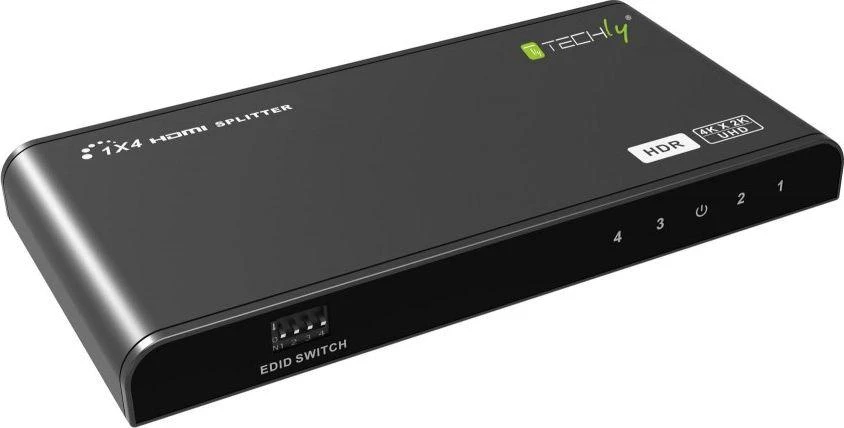 Techly 104844 HDMI 2.0 skirstytuvas 1x4 4K 60Hz HDR EDID