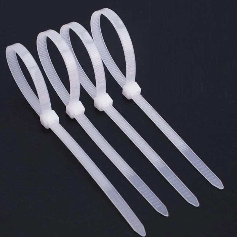 Techly Techly Opaski zaciskowe ''trytytki'' 370X3,6mm balta 100szt
