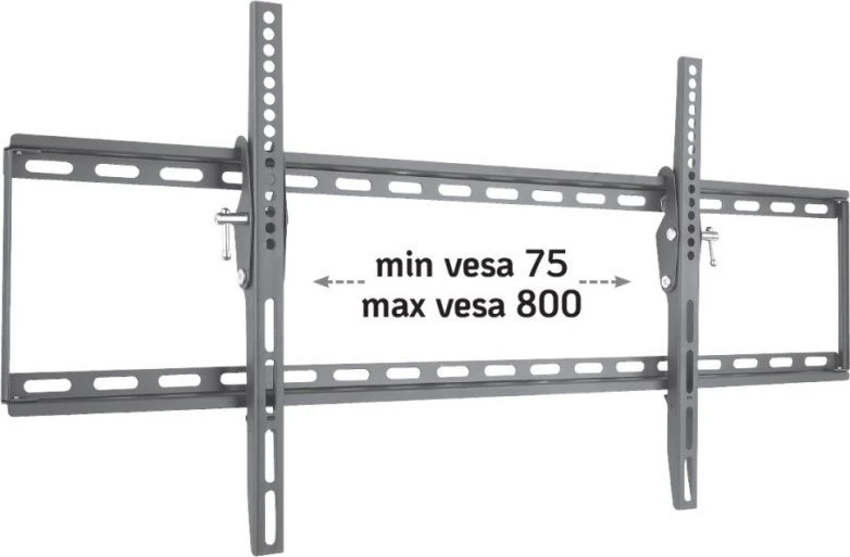 Techly Techly Laikiklis televizoriaus sieninis laikiklis 42-80'' LED/LCD televizoriui, 60kg, pakreipiamas, plonas, 36mm