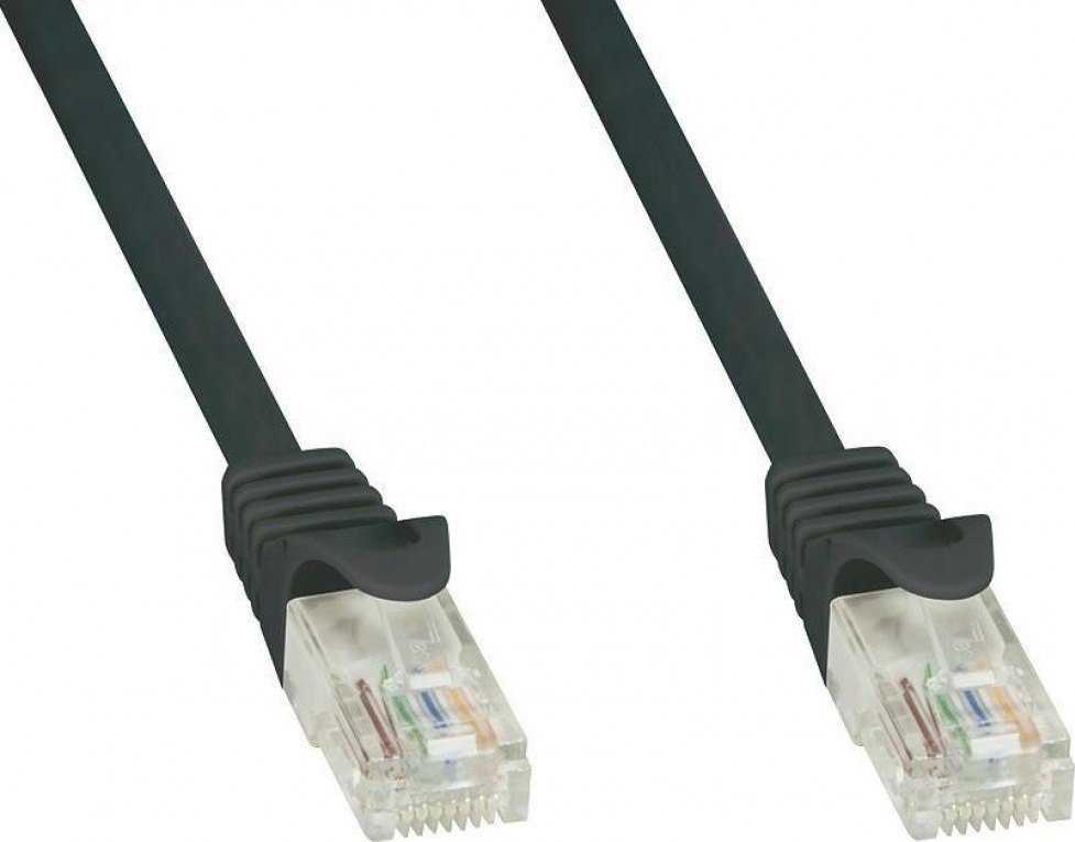 Techly Techly Patch laidas Cat5e UTP 0,25m juoda