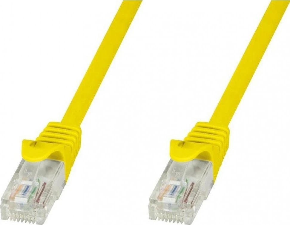 Techly Techly Patch laidas Cat5e UTP 0,25m geltonas CCA