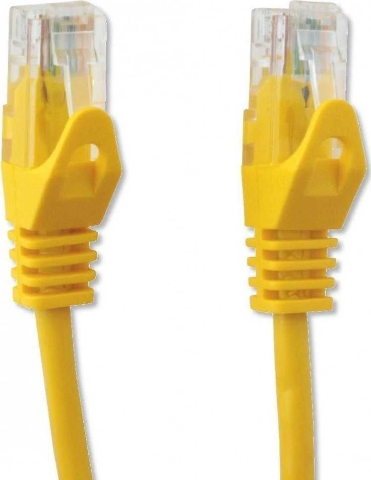 Techly Techly Patch laidas Cat5e UTP 0,25m geltonas CCA