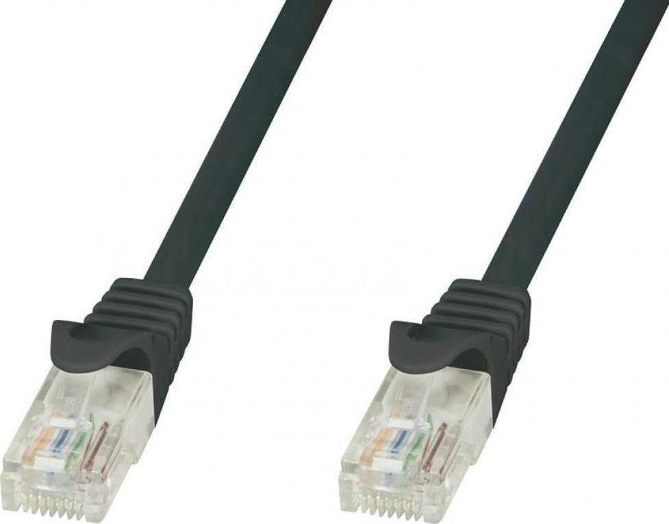 Techly Techly Patch laidas Cat5e UTP 0,25m juoda