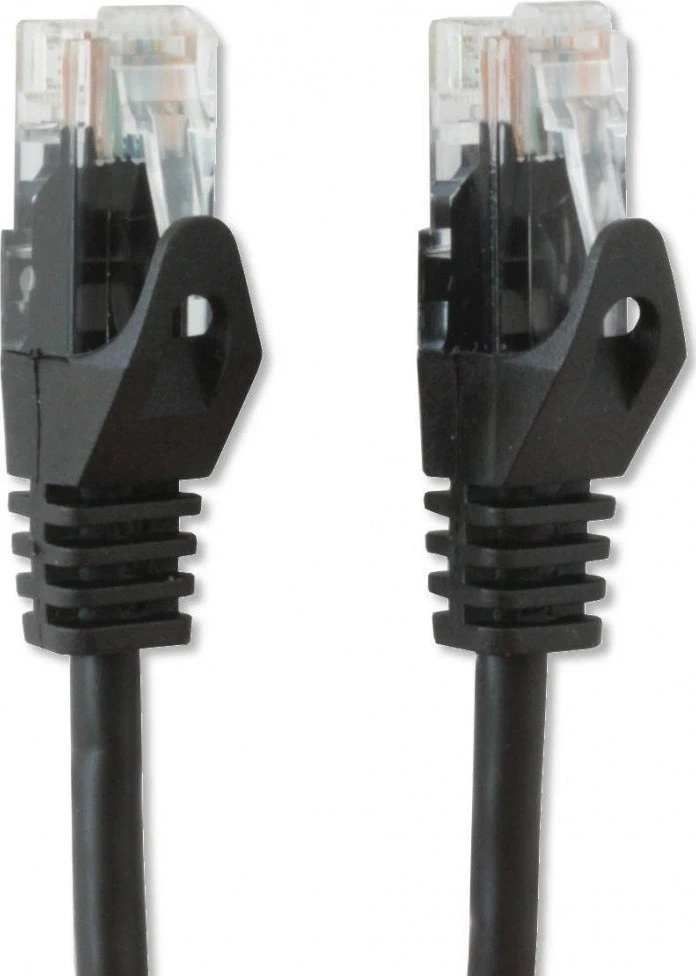 Techly Techly Patch laidas Cat5e UTP 0,25m juoda