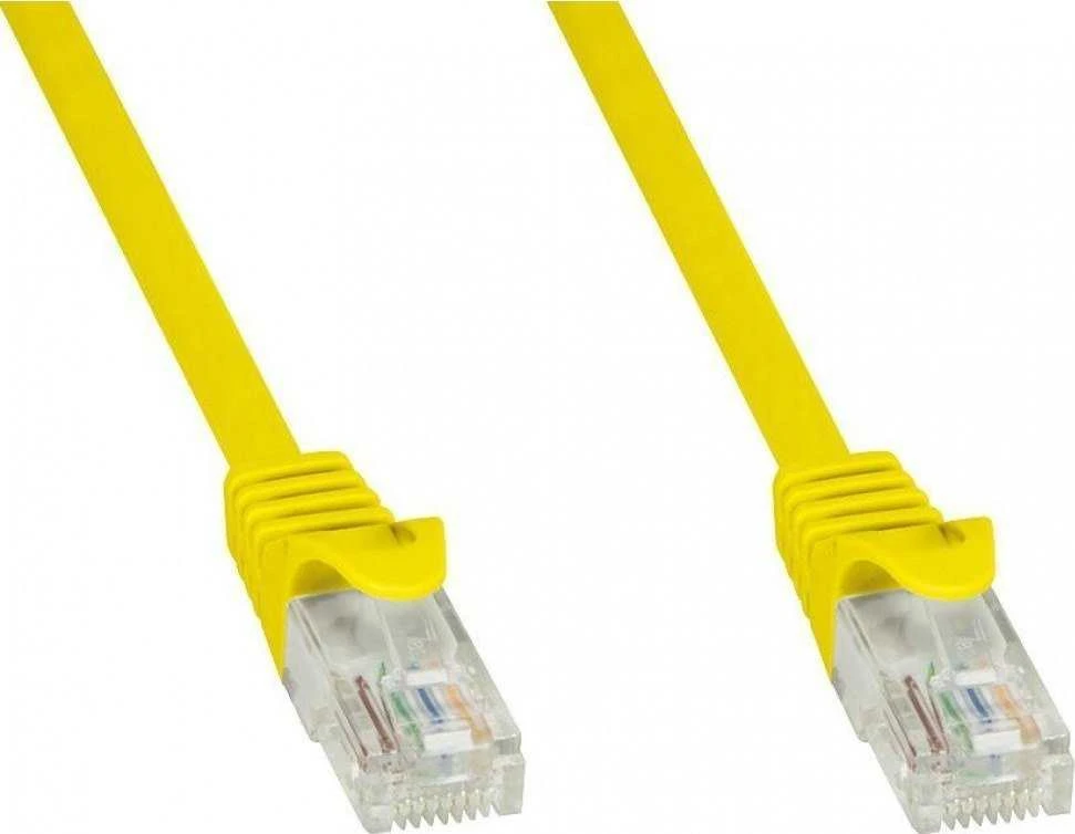 Techly Techly Patch laidas Cat5e UTP 0,25m geltonas CCA
