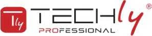 Techly Pro TECHLYPRO 025657 F/UTP Cat6 tinklo masinis kabelis 4x2 vijos 100Proc varinis 100m pilka