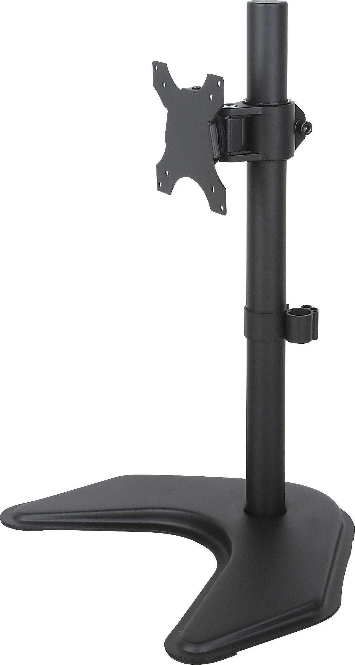 Laikiklis TECHLY 027538 Techly Laisvai pastatomas stalinis televizorius LED/LCD monitoriaus rankena 13-27 10kg VESA reguliuojama