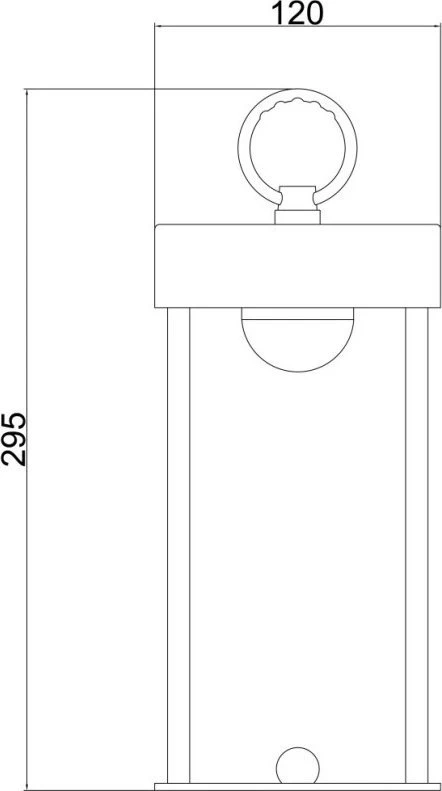 Techly Techly Wireless LED lempa su jutikliniu pakabuku