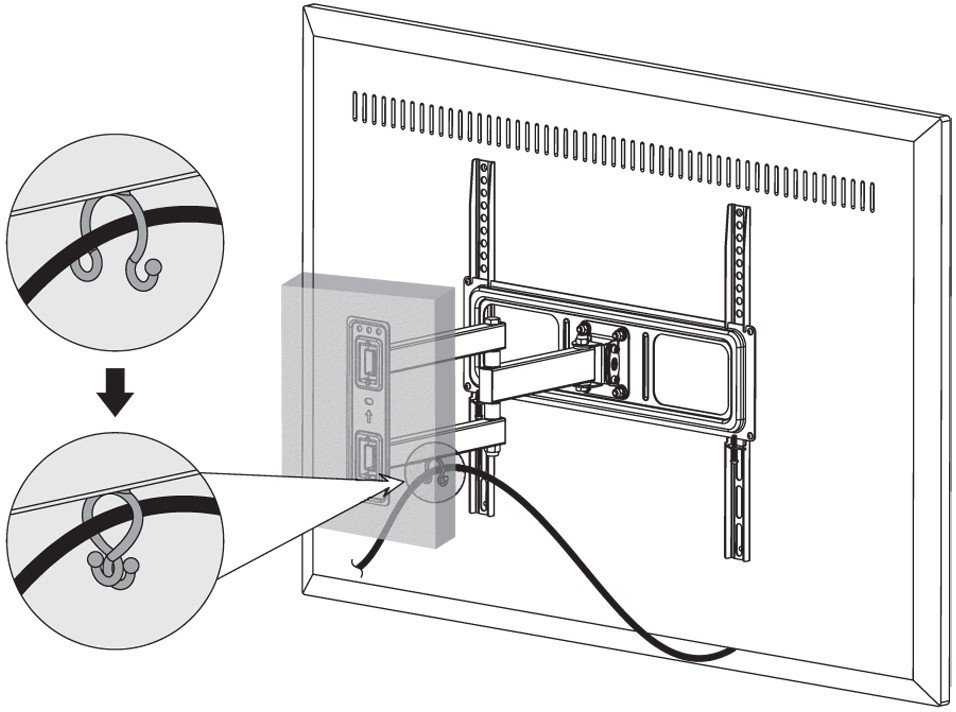 Techly Televizoriaus sieninis laikiklis 32–55 colių LED/LCD, pasukamas, pakreipiamas, 35 kg