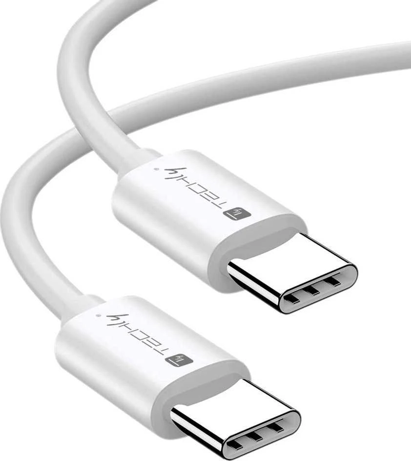 Techly USB-C – USB-C USB kabelis 2 m baltas (ICOC-MU4-20G240W2)