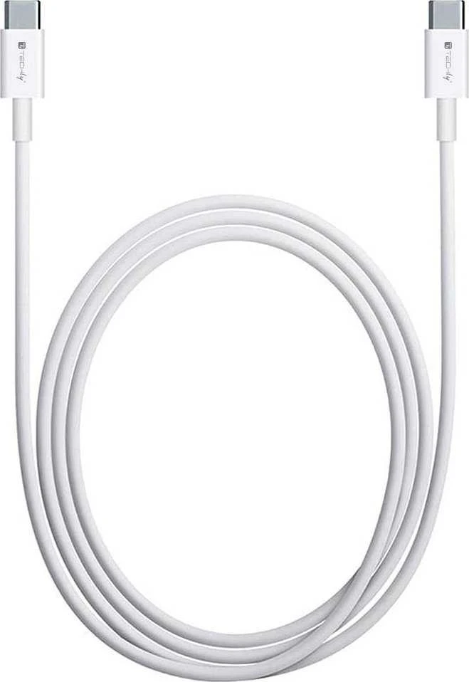 Techly USB-C – USB-C USB kabelis 2 m baltas (ICOC-MU4-20G240W2)