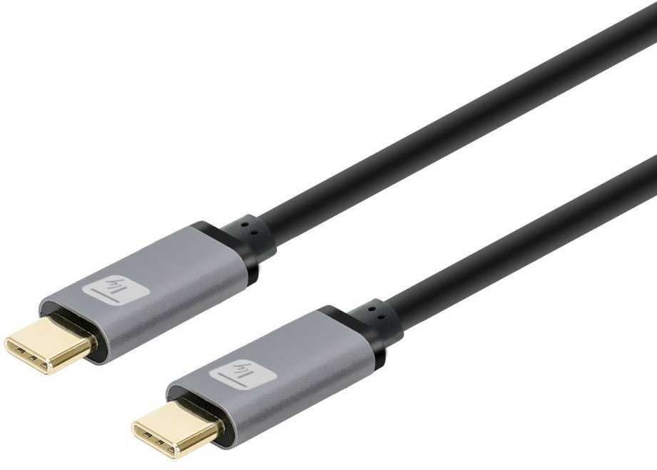 USB kabelis Techly USB-B - USB-C 1 m juodas (ICOC-MUSB322-CM-010)
