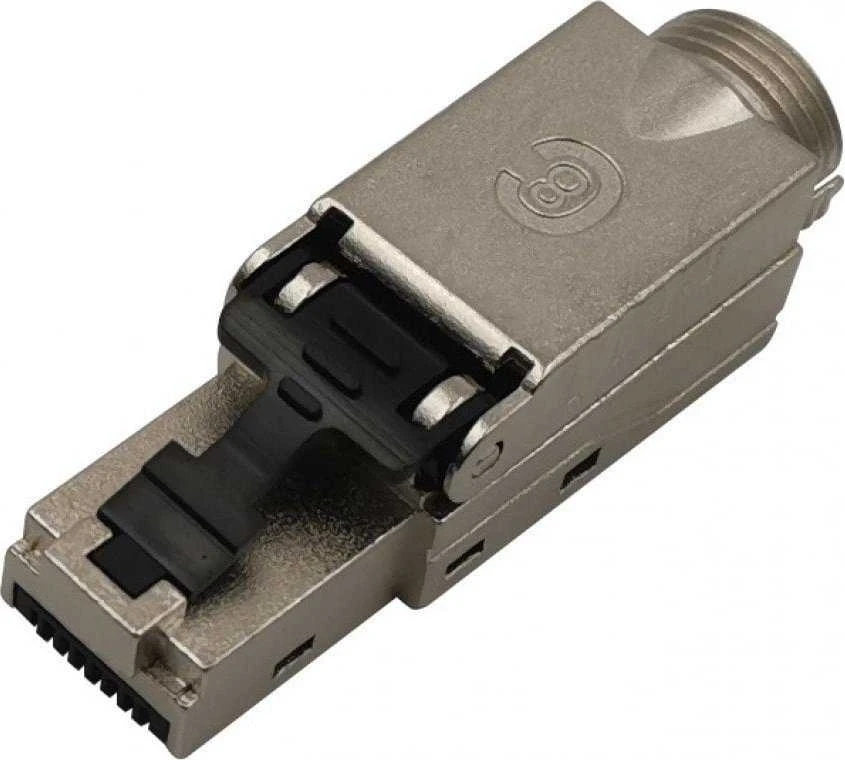 Techly 109191 RJ45 Cat8.1 40G modulinis kištukas be įrankių, STP
