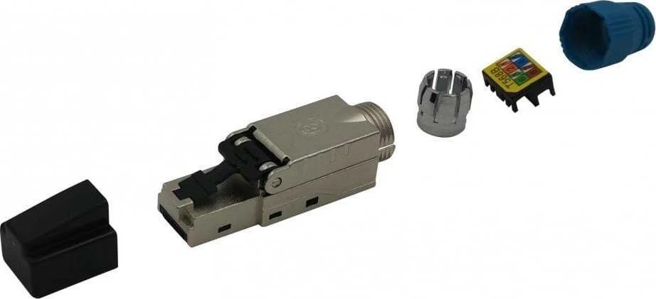 Techly 109191 RJ45 Cat8.1 40G modulinis kištukas be įrankių, STP