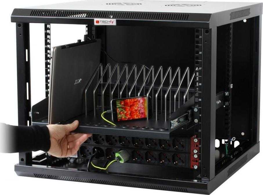 Maršrutizatorius TECHLY Removable bracket with 14 Recharging Slots for Išmanusis telefonas Planšetė