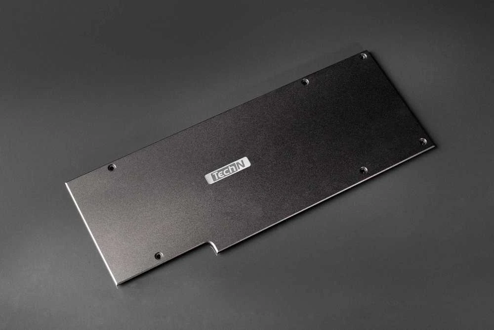 TechN Backplate for 2080 (Ti) – juodas