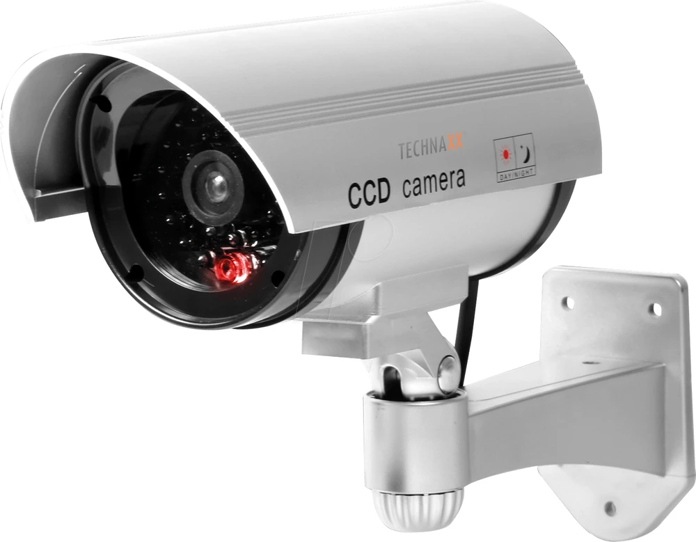 „Technaxx“ CCD, LED, 2xAA (balta) stebėjimo kamera su imitacine lempute