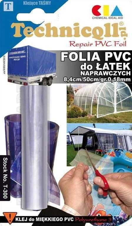 Blow PVC plėvelė, skirta remontuoti pleistrus