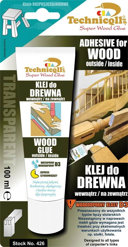 3397# Oem Klijai Technicoll medžiui 100ml
