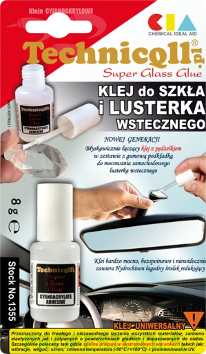 Blow Klijai stiklui ir galinio vaizdo veidrodžiui 8g