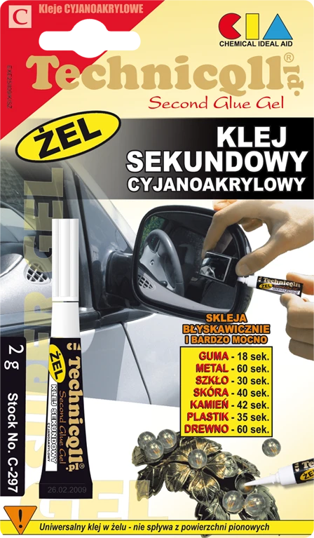 Blow Klijai geliniai momentiniai Technicqll C-297 2g