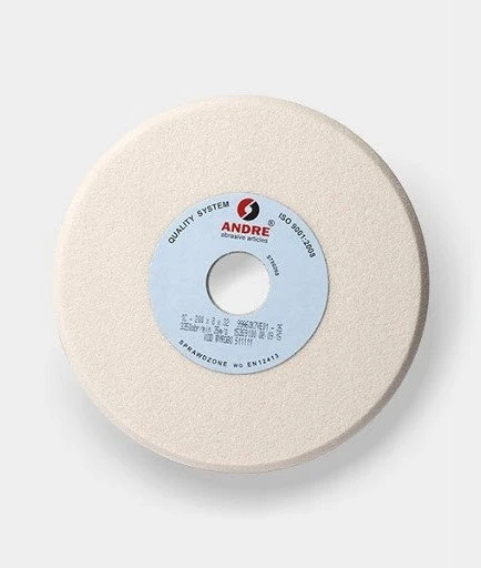 ANDRE PROFILUOTAS ŠLIFAVIMO DISKAS 200mm x 8mm x 32mm 99A60K7VE01-35 Baltas „TIPAS 1C”