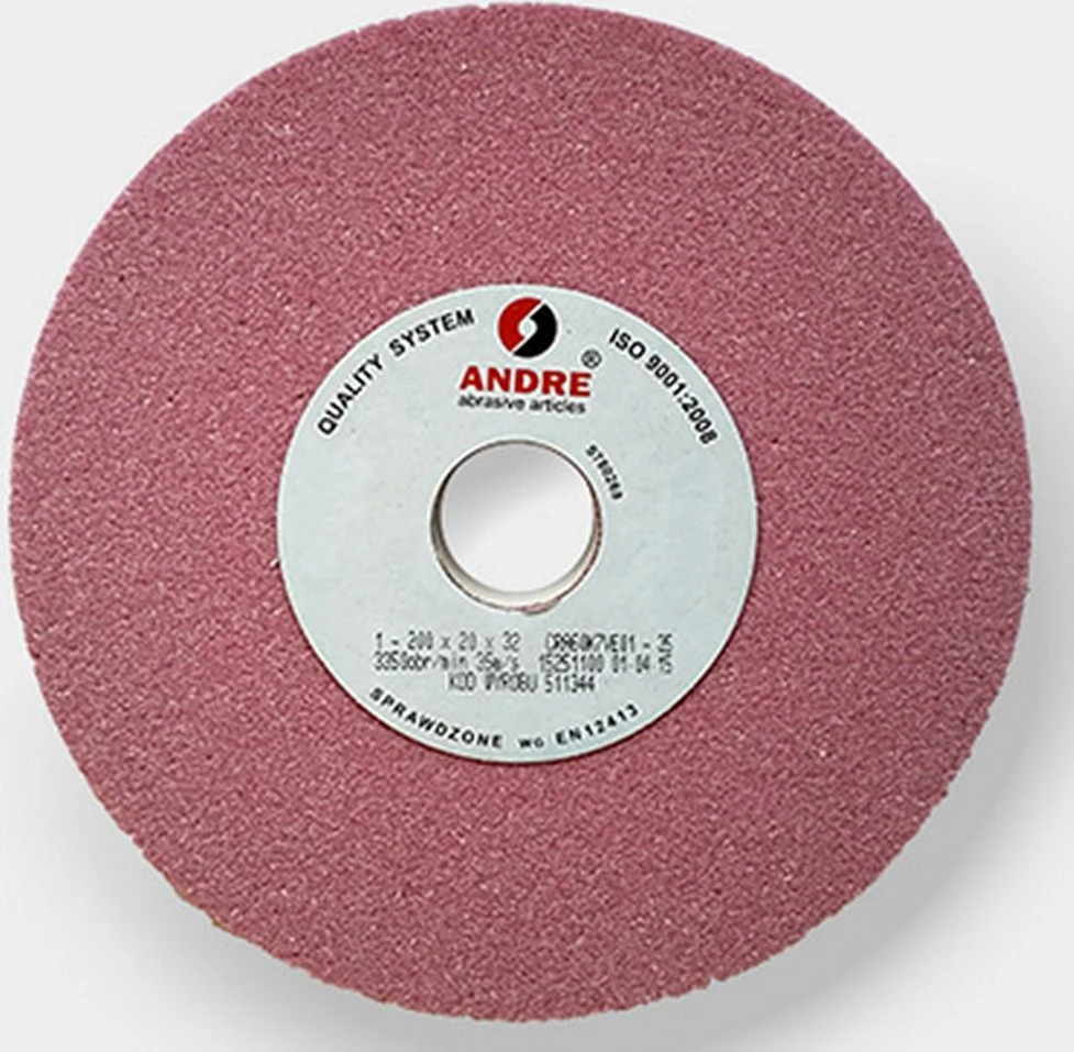 Techniflex ANDRE PLOKŠČIAS ŠLIFAVIMO DISKAS 200mm x 20mm x 32mm CRA60K7VE01-35 ROŽINIS „TIPAS 1”