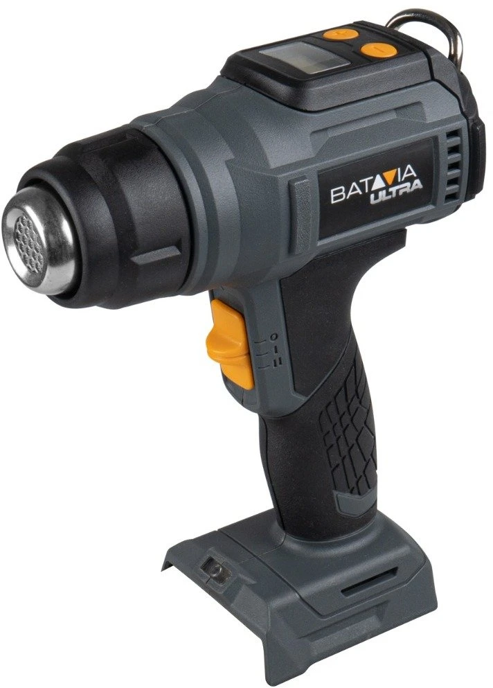 „Batavia B.V.“ 18 V belaidis karšto oro pistoletas su skaitmeniniu LCD ekranu (akumuliatorius ir įkroviklis nepridedami)