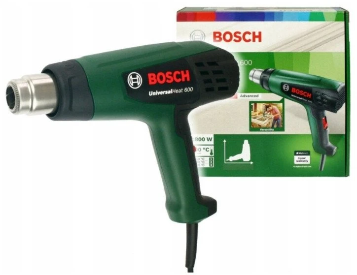 „Bosch DIY“ – karšto oro pistoletas 1600 W, „Easy Heat 500“, 230 V