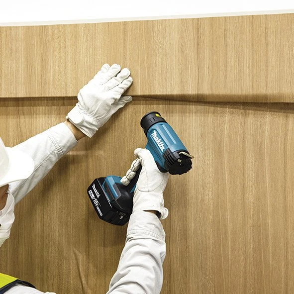 Makita techninis fenas DHG180ZJ 18V, lagaminas, be akumuliatoriaus ir kroviklio